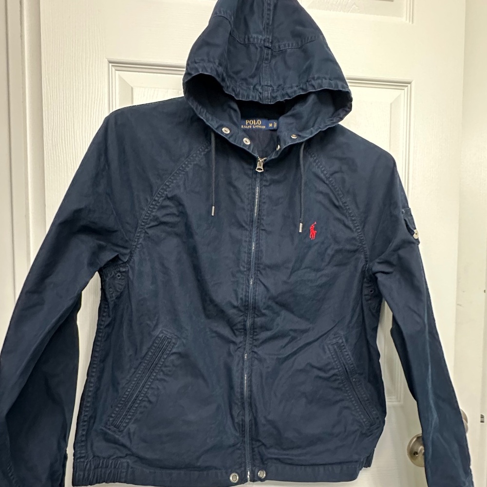 Polo Ralph Lauren Women’s Navy Blue Coat – Size M - Picture 5 of 8